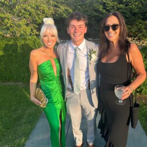 Margaret Josephs Instagram - A magical night celebrating a life long friendship . Forty one years ago I was bridesmaid in their wedding now I am blessed to be part of their beautiful daughter’s wedding . This is what it’s all about 
Love you @iothmer_0221 @kaishface 🥹🎉🩷🥂💍#friendsthatarefamily #wedding

Dress @gitostores