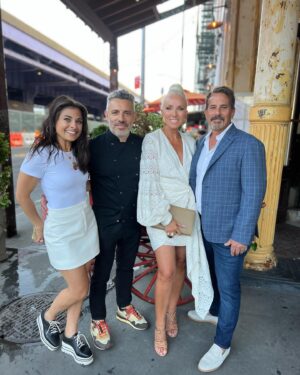 Margaret Josephs Instagram - Congrats @chefjohndelucie for giving us another divine eatery reimagined @pariscafeny !! ❤️👧🏼🏙️🍽️ @therealsuperjoe @cristinaalesci