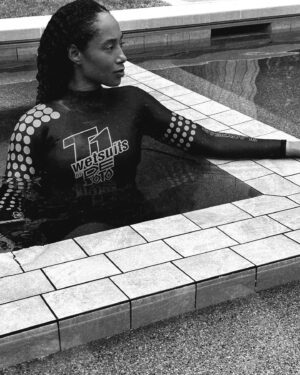 Margot Bingham Instagram - A year ago, I faced a darkness I never thought I’d escape. It knocked every other hardship, loss, heartbreak out the water. I took that experience, and pushed my body and mind into a space where I never saw myself being a part of. When I thought of runners, I questioned if I had the endurance. When I thought of swimmers, I never imagined I could be that skilled. And when I thought of cyclists-I honestly didn’t know many black people personally in that space. So I never saw myself in it. 
Now, I have officially done my first #Ironman. I picked the 2nd hardest course in the world to be my first race. To ALL of you who have been a part of this journey with me, thank you, from the bottom of my heart, I needed your words, affirmations and support. I unfortunately did not make the cut off time to finish the race, but I will be back next year to cross that finish line!! I worked my ass off for this moment. And what I never considered was the time I put in the work, was my actual marathon. I am forever a work in progress. I thank gd that I chose myself, that I imagined a possibility of a stronger me, instead of choosing to shrink and sink. Our minds can be our strongest ally. They can also be our worst destruction. Know that YOU are not alone. You never know your limit until you create it🌟 

A BIG thank you to @desoto_sport for making me look as strong and sexy as I felt inside during my race day in @ironman_france ! …let’s keep going 🙏🏽 

Love to you all, xo❤️

#TriLife #SwimBikeRun #FirstTriathlon #TriathlonMotivation