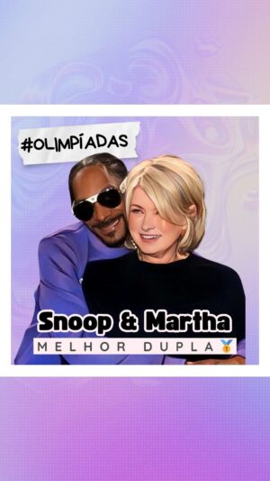MariMoon Instagram - E o prêmio de melhor dupla de cobertura das olimpíadas 🥇 vai para @snoopdogg & @marthastewart 😂 Tô brincando só que é sério! Gente, esse conteúdo infelizmente não tá passando legendado…  mas bem que podia, porque é a dupla que ninguém sabia que precisava! Quem diria, mas tudo a ver. 😆😆😆 

Kd os fãs do Uncle Snoop???