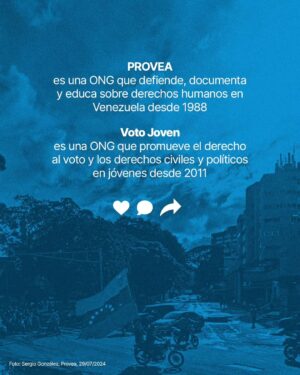 María Gabriela de Faría Instagram - Venezuela en crisis electoral: La falta de transparencia en los resultados del #CNE han generado una crisis política y social en #Venezuela.

Vulnerándose el derecho a elegir, el derecho a la protesta, a la vida, y otros derechos humanos: protestas masivas, asesinatos, desapariciones y miles de detenciones de quienes se oponen a los resultados “oficiales” del CNE que dieron como ganador a Maduro, a pesar de las actas del mismo CNE suministras a testigos opositores que dieron ganador con 37 puntos de diferencia a Edmundo González.

¿Quienes son los responsables de esta crisis?

El CNE, ha incumplido con los pasos post-electorales y la publicación obligatoria de las actas en 48H. 🔴
El Tribunal Supremo de Justicia (TSJ), se ha involucrado en el proceso postelectoral, aunque no debería. Este órgano está alineado con el gobierno de Nicolás Maduro 🔴
 
Se necesita apoyo internacional urgente 🆘

Venezuela enfrenta una situación crítica donde la voluntad popular ha sido violentada. Sin embargo, la ciudadanía está decidida a defender su derecho a elegir, más de 500 protestas exigiendo el respeto a los resultados del 28 de julio son una prueba de ello.

Pedimos a la comunidad internacional que exija la verificación de las actas y una veeduría internacional. Es vital que todas las personas se informen a través de fuentes independientes y verificables.

Hoy, Venezuela nos necesita. ✊
#DerechosHumanos #Justicia #Protestas