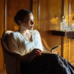María Gracia Omegna Instagram - Leonor. #elseñordelaquerencia @mega.tv @teleseries_mega pronto.