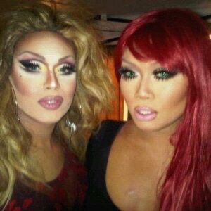 Mariah Balenciaga Instagram - @jujubeeonline & I cutting up ♥️♥️‼️🤯‼️ we set the bar & were so young 💃🏽🌈💅🏾