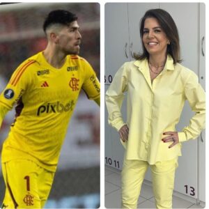 Mariana Gross Instagram - Resolvi usar amarelo no jornal de hoje. Por que será? 🤔😍🤣 #RJ1 #omelhordorio #11:45