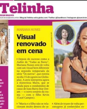 Mariana Nunes Instagram - Maria está chegando!
Dia 15/08
oS OUtros, segunda temporada.

por @zean.bravo 
@jornalextra
📷 @leorosariophotos