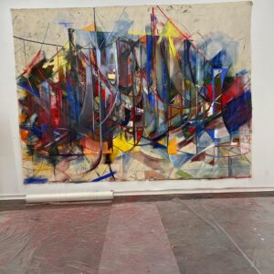 Mariana Oushiro Instagram - Swipe to your left to see the evolution of this painting from the very beginning to the end.