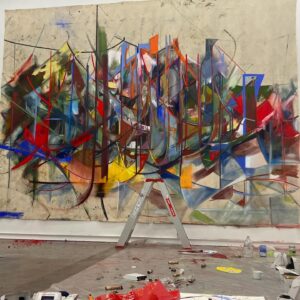 Mariana Oushiro Instagram - Swipe to your left to see the evolution of this painting from the very beginning to the end.