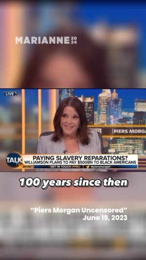 Marianne Williamson Instagram - A nation, like an individual, has to clean up the past in order to claim a better future.