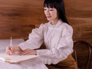 Marie Kondo Instagram - During busy times, if I don't prioritize self-care, I tend to feel anxious. By sticking to my self-care rituals, I'm able to show up as my best self in all aspects of life. How are you preparing for the week ahead?