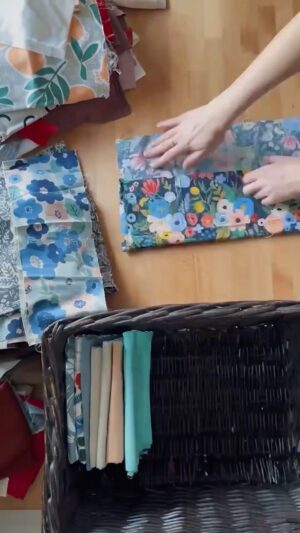 Marie Kondo Instagram - Hobby komono meets the KonMari Fold 🧺 Thank you for the perfect demonstration, @dollsbypolina! What are your favorite hobbies? Tell me below!