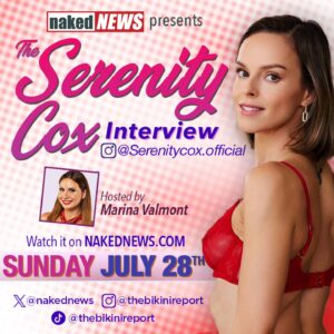 Marina Valmont Instagram - This weekend on our show, get to know the amazing Content Creator & Vixen Contract Star @serenitycox.official in an interview with @marinavalmont! Sunday on our website 😄 

#serenitycox #marinavalmont #interview #models #explore