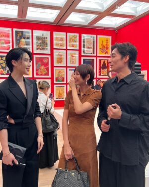 Mariya Nishiuchi Instagram - 田名網敬一個展「記憶の冒険」/KeiichiTanaami🥳🖼️🎨
先日鑑賞してきました。

60年以上にわたる制作活動の中での膨大な作品に圧倒され…時間が足りないので近くもう一度観に行こうと思います。87歳となる今も創作を続けているそうです。圧巻！！！！