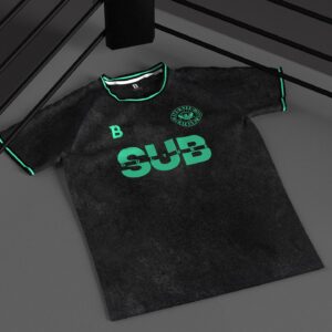 Mark Andrews Instagram - 𝗙𝗶𝗴𝗵𝘁 𝘁𝗼 𝘁𝗵𝗲 𝗧𝗼𝗽 with the Official SUBCULTURE Football Jersey

Represent @mandrewsjunior , @daniluna_pro & @flashmorganwebster with an acid wash & teal strip. 

PRE-ORDER: https://blcksmth.co.uk/products/subculture-football-jersey-pre-order