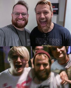 Mark Andrews Instagram - 12 years later in the same building.

@thewonderyearsband are still the best band, @broompeople is still the best dude.

Wonderful to hear TGG in full last night ❤️