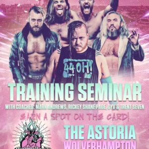Mark Andrews Instagram - Last few days to book onto our Huge Seminar Opportunity in Liverpool and Wolves! 

Ahead of Burning Heart Pro Wrestling's debut show at the Liverpool Olympia Friday June 21st and Wolverhampton Astoria Saturday June 22nd we will be hosting a unique training seminar with a team of some of the best international stars in the industry today! 

Not only will you have the opportunity to learn from a large team who have collectively worked for WWE, AEW, TNA, RoH, MLW and many many more. But 1 person from the seminar will be selected by our coaches to perform on the main show that night! 

The seminar will run from 2pm - 4pm, with multiple coaches we will be able to be more hands on with attendees, working on things more personal to yourself and providing insight that has been gathered over years spent in the job.

To book a spot please go through our website, link is on the bio! If you have any further questions please don't hesitate to reach out to us at burningheartprowrestling@gmail.com

Burning Heart Pro Wrestling created by wrestlers, for wrestlers and fans 🔥❤️