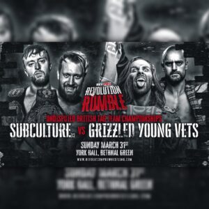 Mark Andrews Instagram - Here we go again

SUBCULTURE VS GYV
Tonight, York Hall
@revprouk