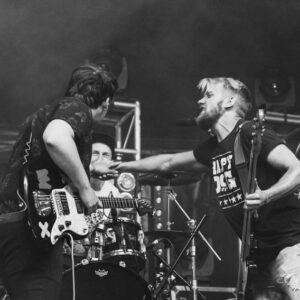 Mark Andrews Instagram - Today marks TEN YEARS (🤯) since the first ever Junior show! 

In those 10 years we’ve had some sick memories of playing shows all over the place. 

Download Festival, headline shows at The Dome, a tour across Canada, and countless gigs across the UK. 

The best bit has been getting to meet so many people: bands, photographers, drivers, people who let us crash on their floors, and of course: fans. Y’all are the best. 

Let’s do another 10 years, shall we? 

📸: @ashleabeaphoto / @schmannly / @_lifethroughacanonlens