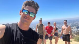 Mark Grossman Instagram - Took the kids to their first trip to Runyon ☀️