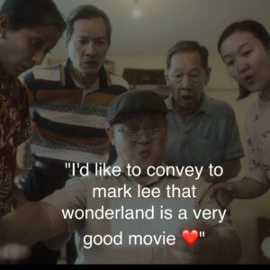 Mark Lee Instagram - 真的谢谢大家支持 感恩。
#wonderlandmoviesg