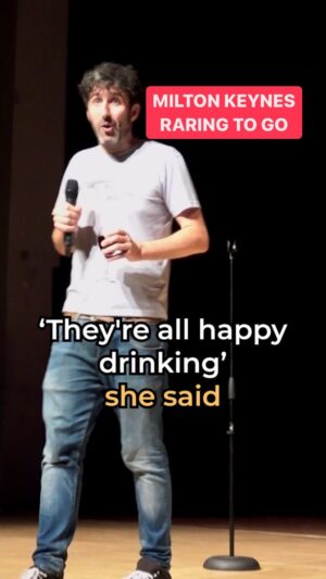 Mark Watson Instagram - Milton Keynes was raring to go last night. 

More of this madness with some relatively planned #standup in and around it all over the country - Greater Manchester this week, Lincoln and Winchester next. More dates well into 2024 coming October 6th. HYPE.

#comedy #miltonkeynes #jousting #fypage