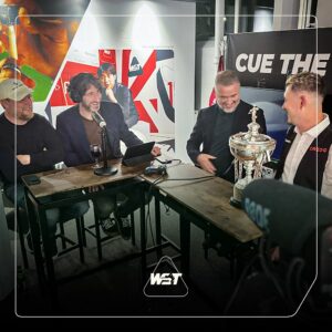 Mark Watson Instagram - NEW PODCAST EPISODE 🚨👑

@kyrenwilson147 joins Stephen Hendry, Mark Watson and @timkeypoet backstage at the Crucible as he gives his reaction to becoming World Champion for the very first time! 🏆

LISTEN wherever you get your podcasts from or head to our story or bio link 📲