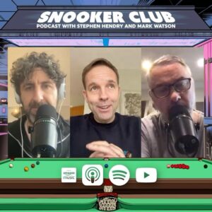 Mark Watson Instagram - Snooker Club with ALI CARTER! 👨‍✈️

💬 @thecaptain147 answers your Qs
💪 Battling cancer and Crohn’s disease!
🚀 Who can beat O’Sullivan at the Crucible?
😳 When Steve Davis blanked a celeb!
 
@s_hendry775 and @watsoncomedian are back - listen wherever you get your podcasts!