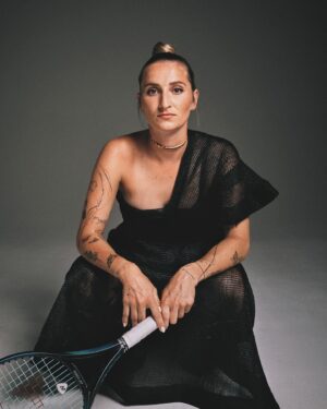 Markéta Vondroušová Instagram - @esquireczech 🖤