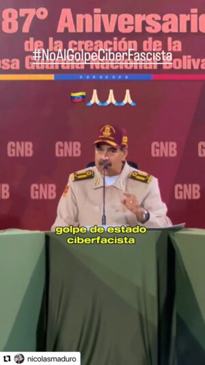 Marlene De Andrade Instagram - #NoAlGolpeCiberFascista Las y los Venezolanos queremos #Paz y la #Prosperidad de nuestro país .

La Victoria de la #Paz nos pertenece Pdte. @NicolasMaduro 
❤️🇻🇪🙏🏻💪🏽