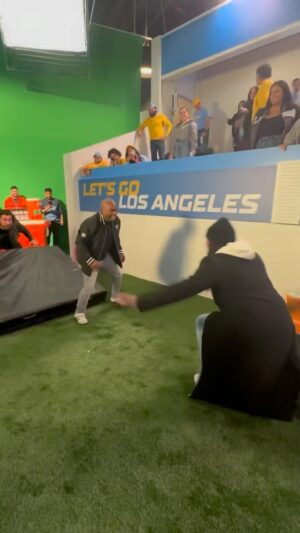 Marshawn Lynch Instagram - Streaming on @peacock.
(My bad Mr.Moseby 😂, you aight? Kings.)