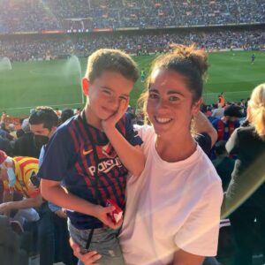 Marta Torrejón Instagram - Family Day ❤️🔵🔴