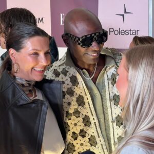 Märtha Louise Instagram - My fiancé @shamandurek and I had the pleasure of attending the @elllenorge party, and again it did not disappoint. It is impressing how they manage to keep the party down to earth and friendly, and at the same time having a guest list filled with the who’s who of Norway where everyone is dressed to a T; a fashionista feast. 

The red carpet was a dazzling spectacle. Everyone looked stunning and dressed to impress in the most fashionable ensembles. I was wearing Hést @heest.no (of course!), feeling amazing in our AW24 leather combo. My awesome fashionista husband to be was in a bohemian chic Holzweiler @holzweiler outfit. 

We had such a fantastic time, filled with hugging, laughing, and being surrounded by so many creative and talented people.

Even the rain couldn’t dampen the spirits. In fact, it added a little extra excitement to the event, making it even more memorable. It was a day of pure joy, celebration, and connection, and I feel so grateful to have been a part of it. 

Clothes @holzweiler @heest.no 
Jewelry @lulufrost 
Photo from @pointdevue 

Thank you again @ellenorge for such an inspiring and great evening where we can break out of the norm and really express ourselves fashion-wise without anyone suggesting anyone is over the top. 

#liberating