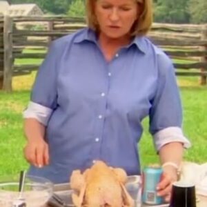 Martha Stewart Instagram - Beer can chicken might be the most unique grilled recipe you haven’t tried. A whole bird cooks over an open can of beer, which steams as it heats and flavors the chicken. This summertime dish is sure to be a conversation starter and couldn’t be easier to make. See more of our best grilled chicken recipes at the link in our bio.