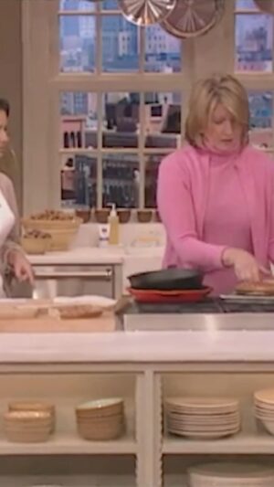 Martha Stewart Instagram - Martha says a grilled cheese sandwich is one of the 30 recipes everyone should know how to make. Watch as our founder makes the classic comfort food with @shaniatwain in this throwback clip. Head to the link in our bio to see the one ingredient that just might make your grilled cheese even better.