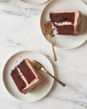 Martha Stewart Instagram - Desserts rarely rouse such fiery debate as devil's food cake. Some say this dark two-layer chocolate cake was created in response to angel food cake, while others insist the name was inspired by the red pigments in cocoa powder. What's not a matter of contention, however, is just how delicious a slice of devil's food cake is. Our recipe makes the ultimate version, infused with melted chocolate (in addition to the usual cocoa powder) and sour cream to create a moister cake with richer chocolate flavor. Get the recipe at the link in our bio. 📷: @yukisugiura.photo