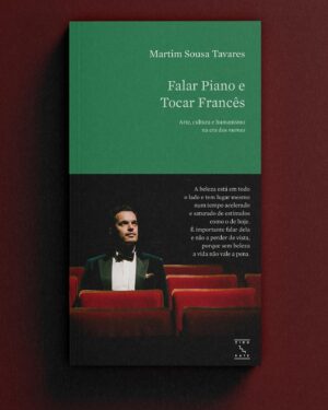 Martim Sousa Tavares Instagram - Falar piano e tocar francês
Arte, cultura e humanismo na era dos memes

É com enorme felicidade que convido todos os leitores que se interessam pela beleza, nas suas mais variadas formas, a descobrir este livro, tão acessível e eclético quanto me foi possível. Da música clássica a David Bruno, de São Francisco de Assis ao brutalismo das periferias urbanas, tentei que fosse um espelho do mundo tal como o vejo e da forma como certas coisas me apaixonam. 😉

@livros_zigurate