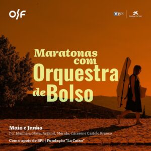 Martim Sousa Tavares Instagram - Está aí a primavera, e com ela o nosso terceiro ciclo de maratonas com orquestra de bolso! ✌🏻

De dois em dois anos, na @orqsf fazemos uma digressão pelas aldeias do interior do nosso país. Corremos as capelinhas todas, às dezenas, como se fôssemos uma banda de bailarico só que a tocar música clássica. 🕺🏻💃🏻

Este ano temos música de Wagner e pela primeira vez realizamos uma etapa no interior de Espanha, com metade da orquestra composta por jovens músicos dos conservatórios de Mérida e Cáceres. Obrigado a quem nos ajuda a tornar isto possível. Se quiserem ver-nos in loco, aqui estão os municípios por onde vamos andar. 

Fotografia do @enricvivesrubio