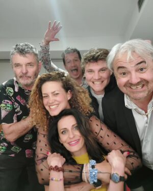 Martin Zounar Instagram - Jsme parta správná.🍀🤩
Gang Velkého Macka! 
@martin_zounar_official 
@kata.pechova 
@rhajek92 
#martinkraus
@jirkastrebl