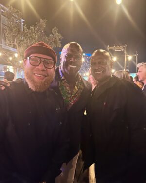 Marvin 'Krondon' Jones III Instagram - Incredible time at the @entertainmentweekly party this year at #SDCC you can feel the love all around! Big shout out to @terrycrews @jessietusher @verbalberappin & @iamrobedwards 

Love & Light.