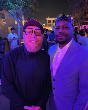 Marvin 'Krondon' Jones III Instagram - Incredible time at the @entertainmentweekly party this year at #SDCC you can feel the love all around! Big shout out to @terrycrews @jessietusher @verbalberappin & @iamrobedwards 

Love & Light.