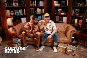 Marvin 'Krondon' Jones III Instagram - The Stars Aligned at this years #blerdandboujee event at #SDCC2024 

@omarihardwickofficial has been A1 from Day 1 a true force of love and positive energy. 

@iamrobedwards is a genius level legend in the world of writing and character development! What we are working on will change history! 

Love Light & Learning