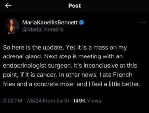 Mary Louis Kanellis-Bennett Instagram - 