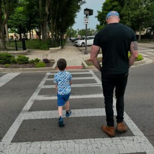 Mary Louis Kanellis-Bennett Instagram - Happy Father’s Day!!! I wouldn’t want to do this crazy life with anyone else!!! We love you to the Moon and Mars and back… what’s next?