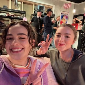 Mary Mouser Instagram - trying to be spoiler-free right now with the bts, but I can’t keep it together for too long so you better go watch the new season of Cobra Kai and get caught up. love these people and so many more. SO GRATEFUL AND THIS FAMILY IS SO BADASS. What was your favorite part from Part 1?