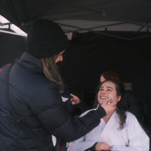 Mary Mouser Instagram - trying to be spoiler-free right now with the bts, but I can’t keep it together for too long so you better go watch the new season of Cobra Kai and get caught up. love these people and so many more. SO GRATEFUL AND THIS FAMILY IS SO BADASS. What was your favorite part from Part 1?