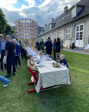 Mary Steenburgen Instagram - A few evenings ago, Ted and I were absolutely privileged to be included in a magical evening put on by the Design Museum of Denmark, hosted by our son @charliemcdowell and our beautiful daughter-in-law @lilyjcollins. Most important guests seated first.