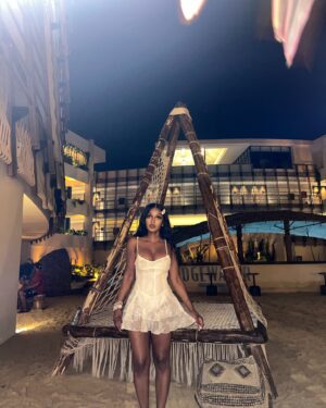 Maryam Basir Instagram - Let’s skip the party and stare at the moon in the hammock for hours