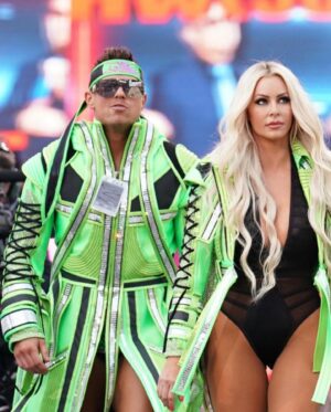 Maryse Mizanin Instagram - #Throwback #Summerslam #MizAndMrs