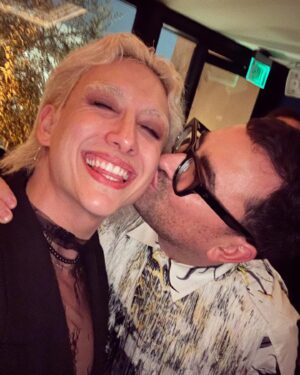 Mason Alexander Park Instagram - Thank you for slinking backstage at Cabaret months ago and being even more brilliant than I could’ve hoped. It’s such a joy to be in your orbit… I left Good Grief inspired, and moved by your ability to make us laugh through the loss… which is something my family and I have had to do a lot of this year. Brava 🖤
