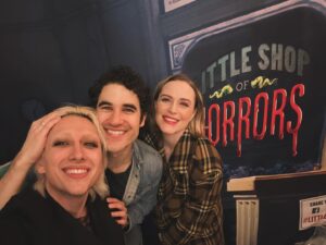 Mason Alexander Park Instagram - Two of my oldest friends in the world are starring in this show for another week and I am so happy I decided to hop across the pond for a day to witness their brilliance along side my mother… our love of musical theatre had a lot to do with discovering Little Shop, so it was amazing to watch Darren and Evan blow the lid off the Westside Theatre. 💕