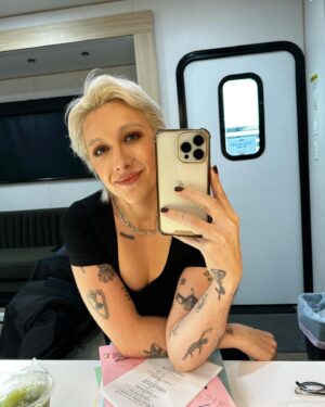Mason Alexander Park Instagram - Last day on set for 2023… I’m really grateful for this job, and all the wonderful people I have had the joy of working with on everything from Quantum to Sandman to Cabaret this year. If we crossed paths, please know that I probably think about you and our time together more than you realize, and hope it happens again in 2024 🖤